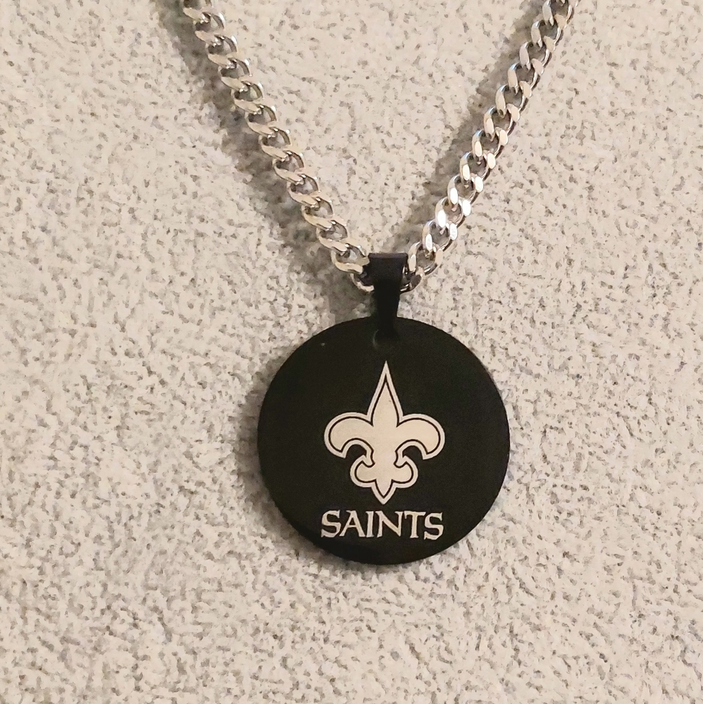 New Orleans Saints Necklace